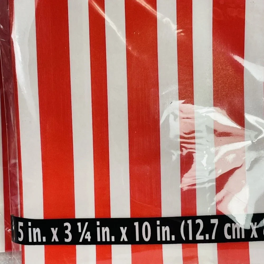 Essentials Paper Popcorn Bags Concessions Parties Movie Night 4 Packs W 38 Total